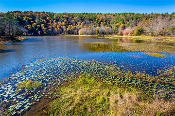 A body of water in the state of Oklahoma